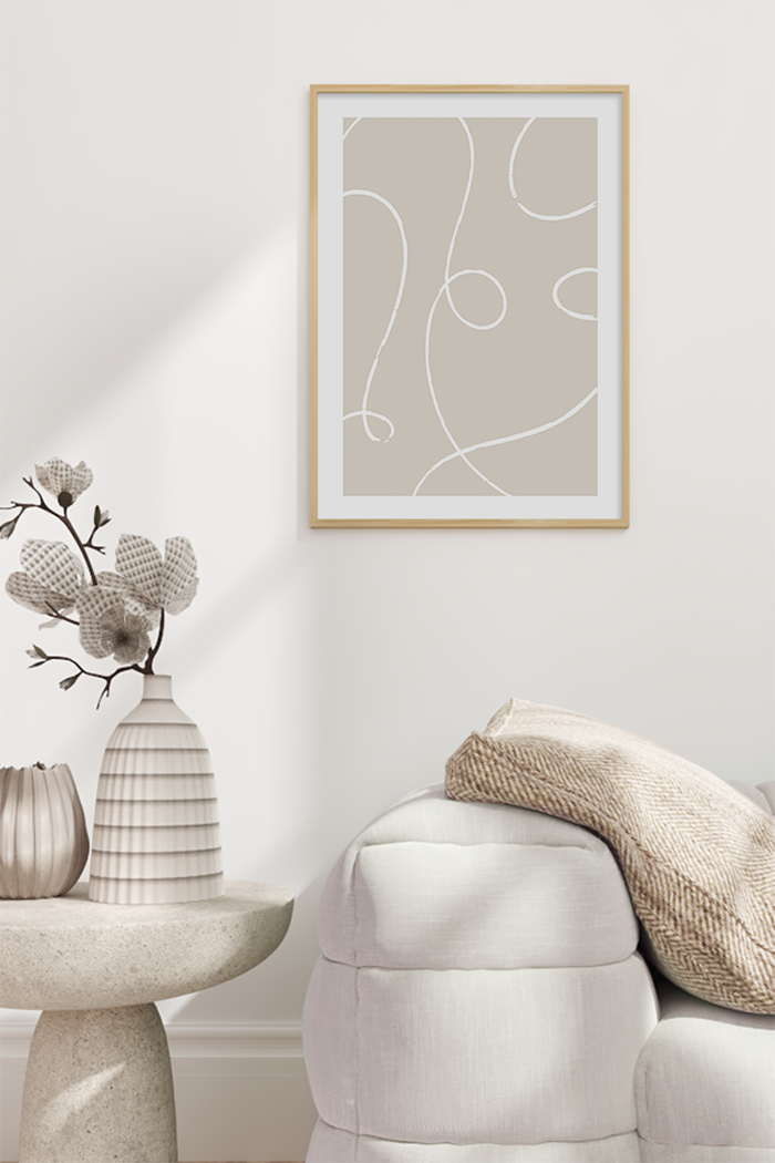 Curve Line Art No.2