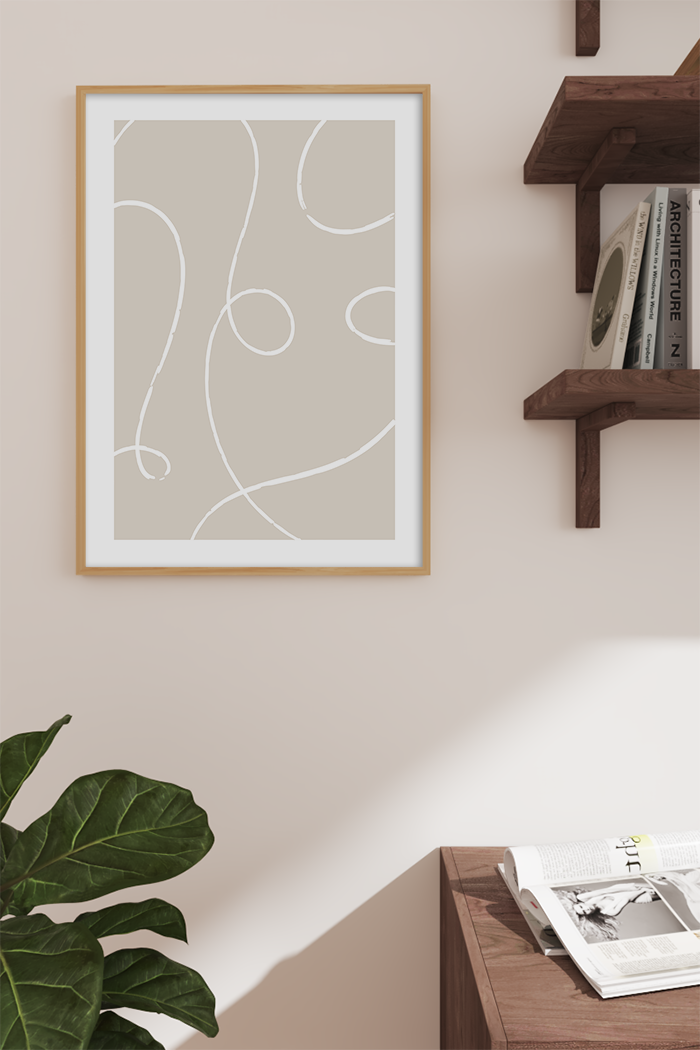 Curve Line Art No.2