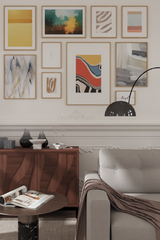 Abstract Soft Scribble Art