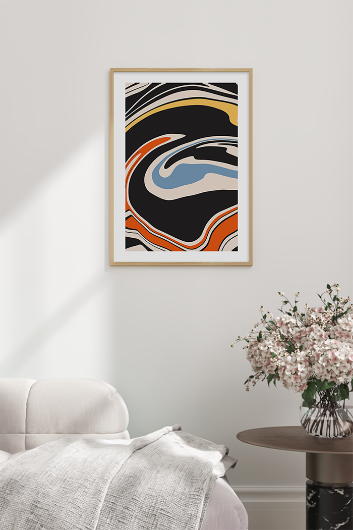 Colorful Fluid Abstract Art No.2