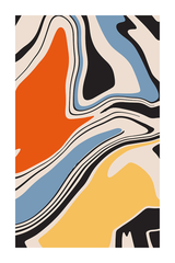 Colorful Fluid Abstract Art No.3