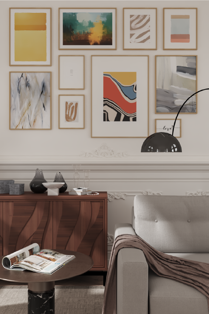 Yellow Spectrum Poster