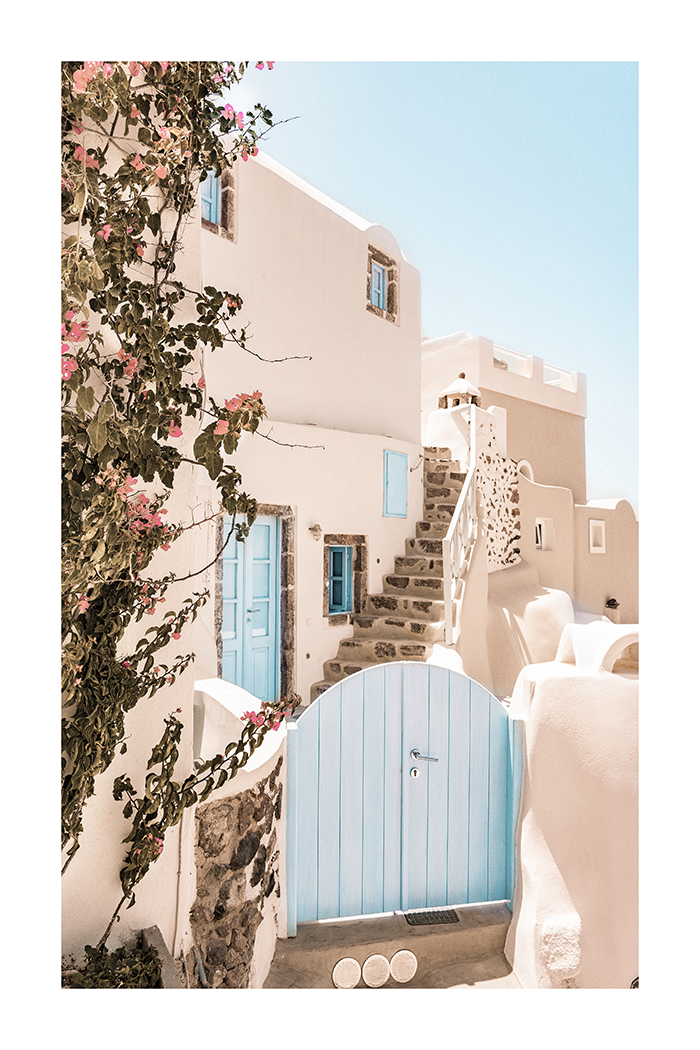 Entrance of the Villa Poster