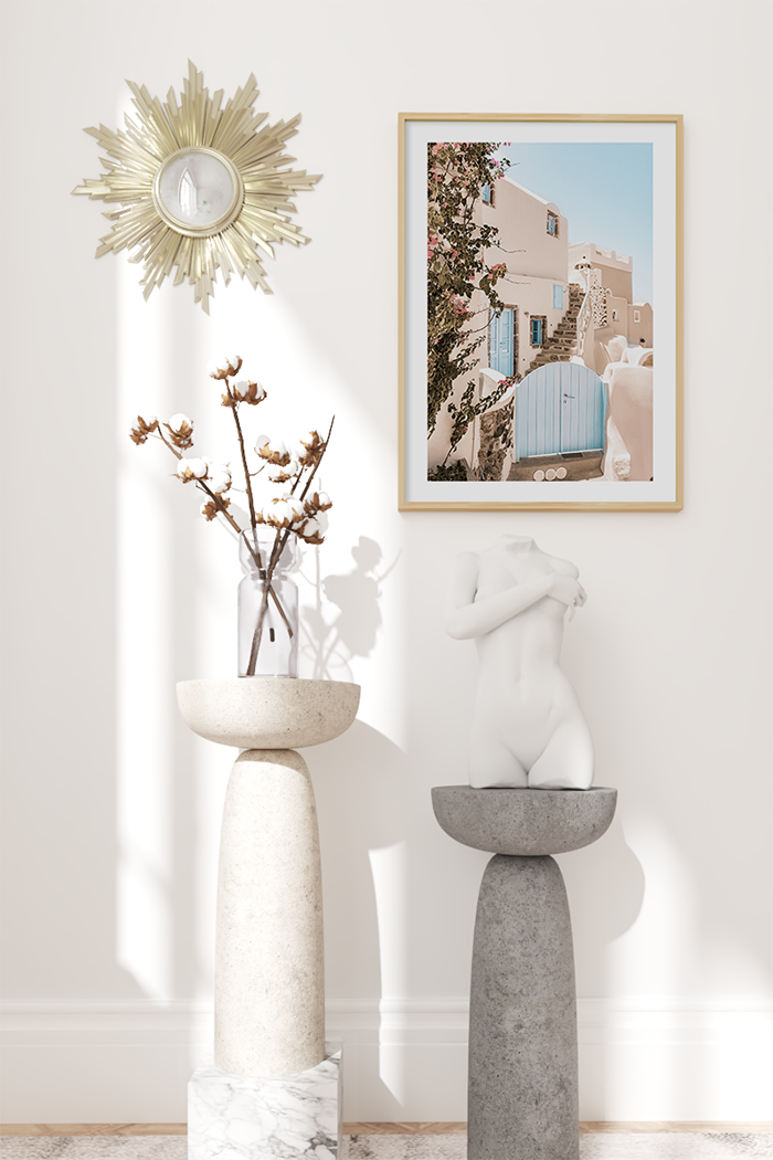 Entrance of the Villa Poster