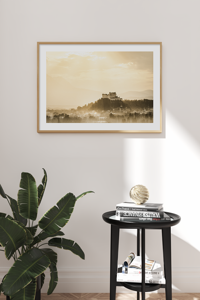 Houses on the Mountain Poster