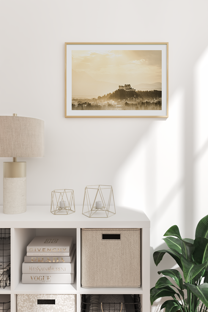 Houses on the Mountain Poster