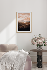 Sunset Nature Scenery Poster