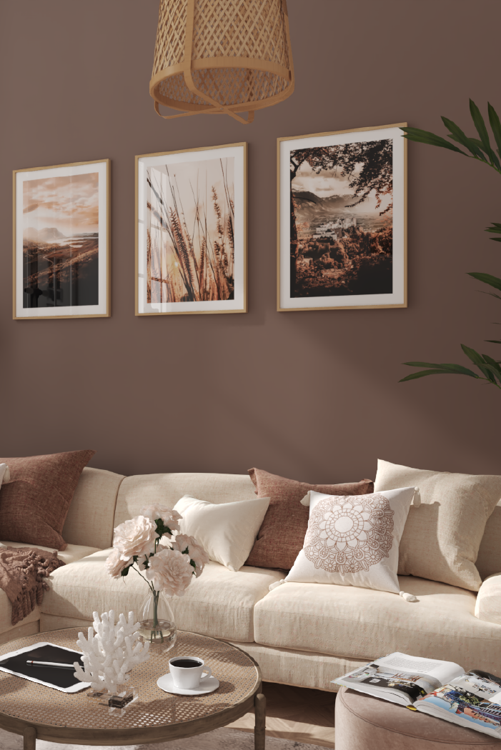 Autumn Castle Poster