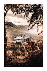 Autumn Castle Poster