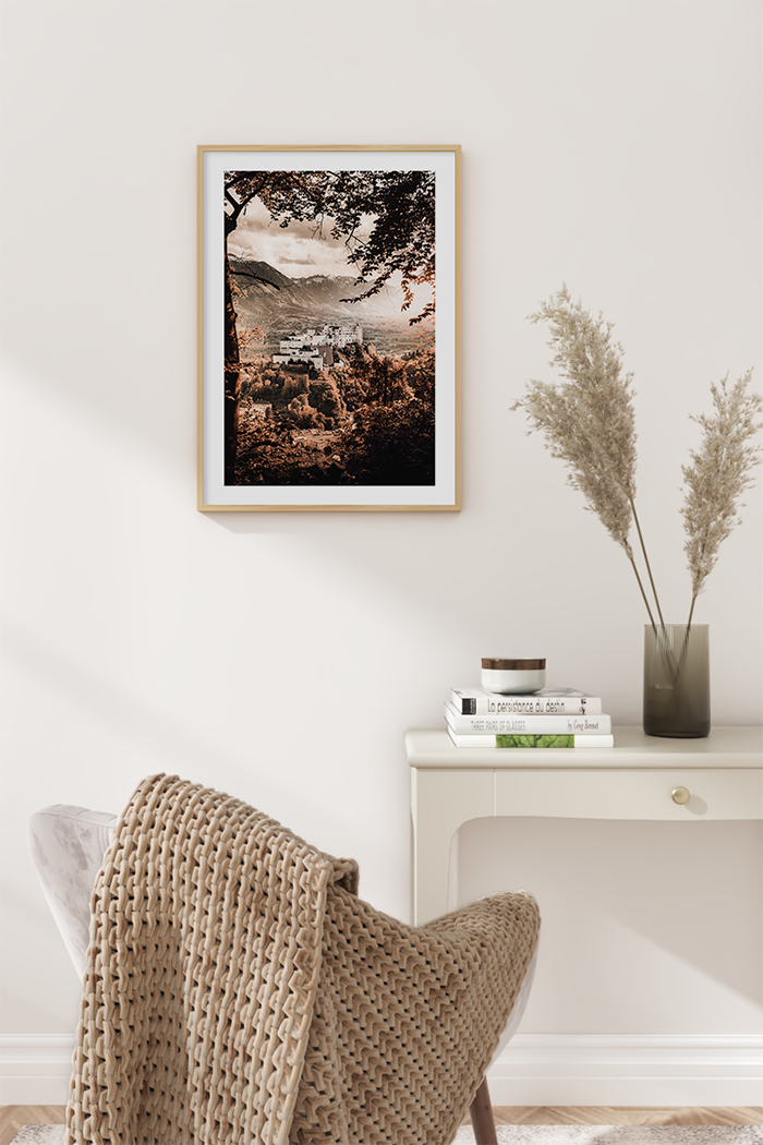 Autumn Castle Poster