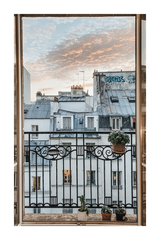 Balcony Poster