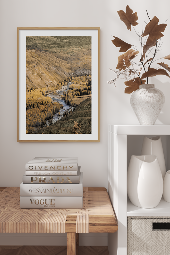 Autumn Mountain Poster