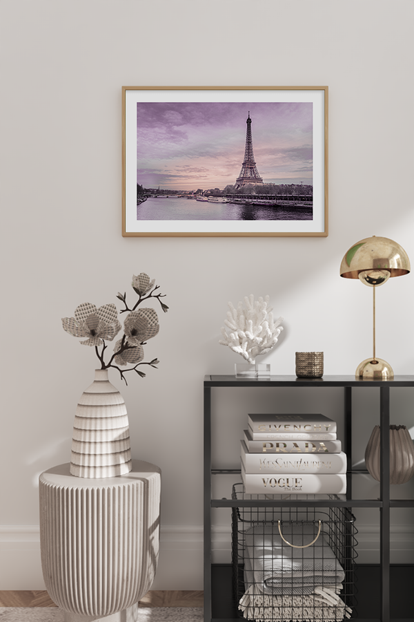 Eiffel Tower Landscape Poster