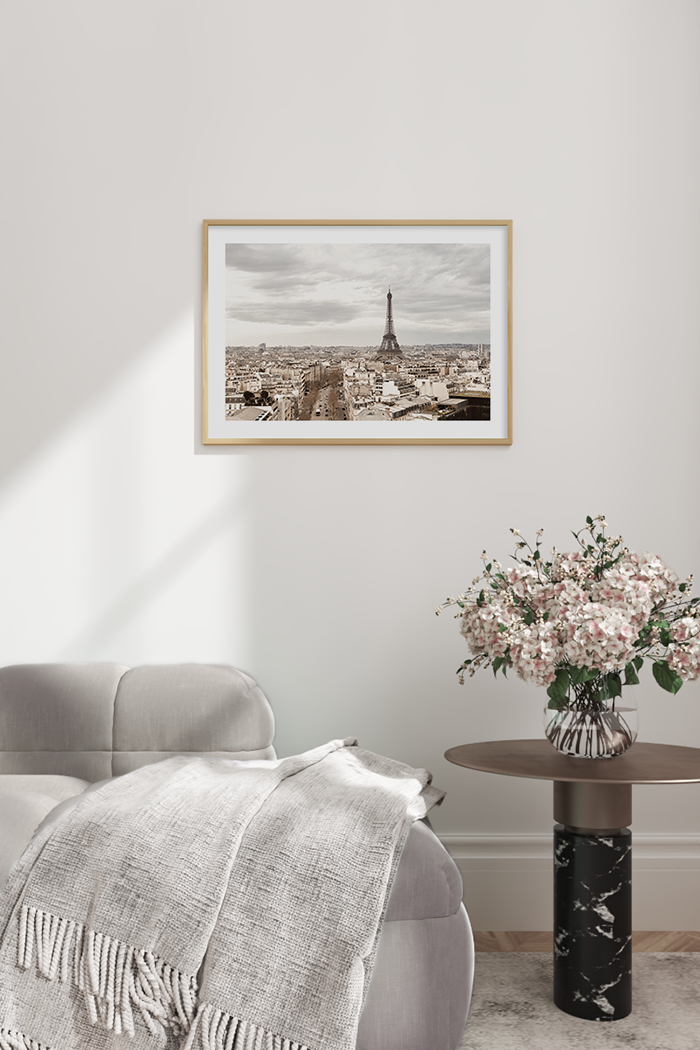 Paris Landscape Poster