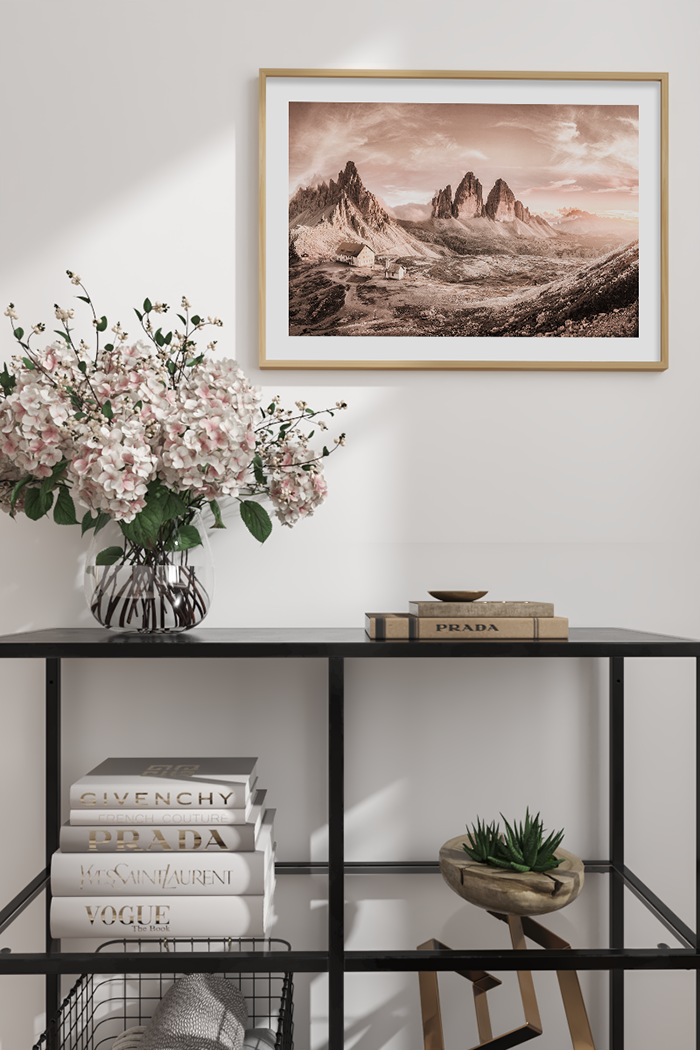 Deserted Mountain Poster