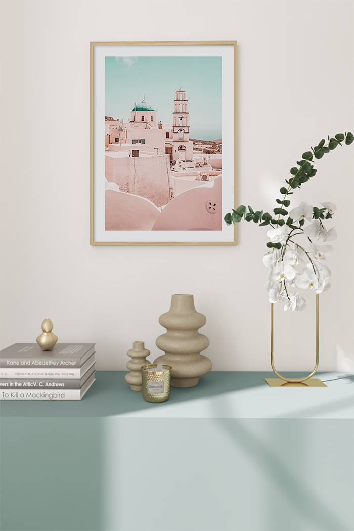 Pink Architecture Poster
