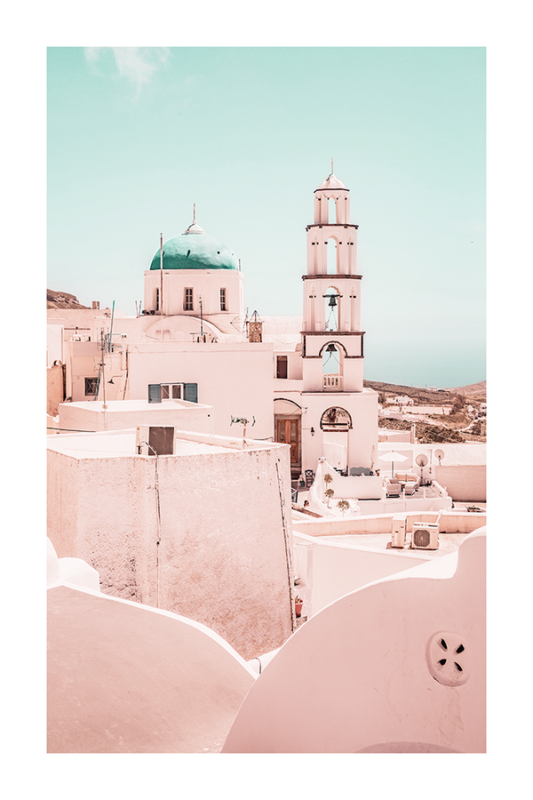Pink Architecture Poster