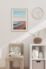 Seashore Landscape Poster