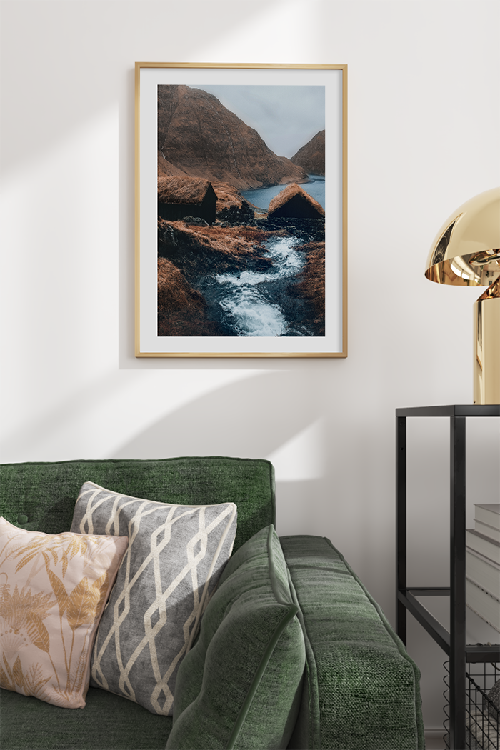 Riverside Cottages Poster