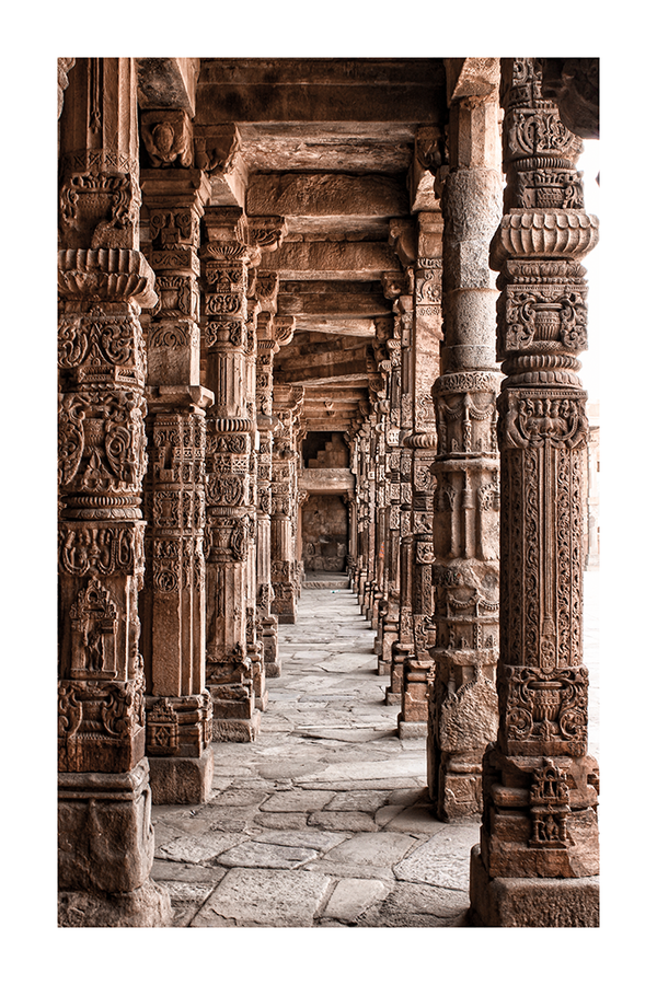 Ancient Pillars Poster