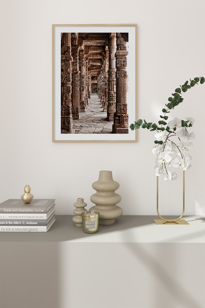 Ancient Pillars Poster