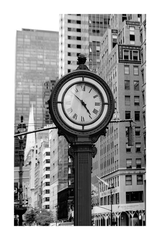 City Clock Poster