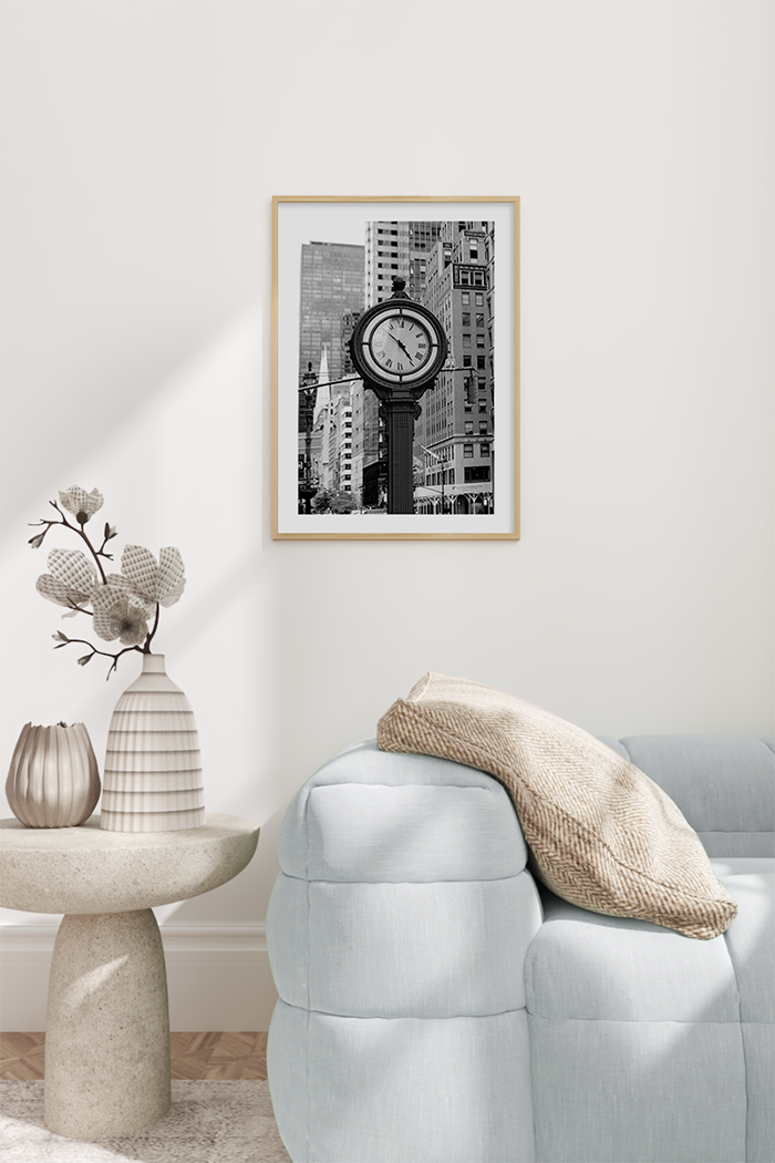 City Clock Poster