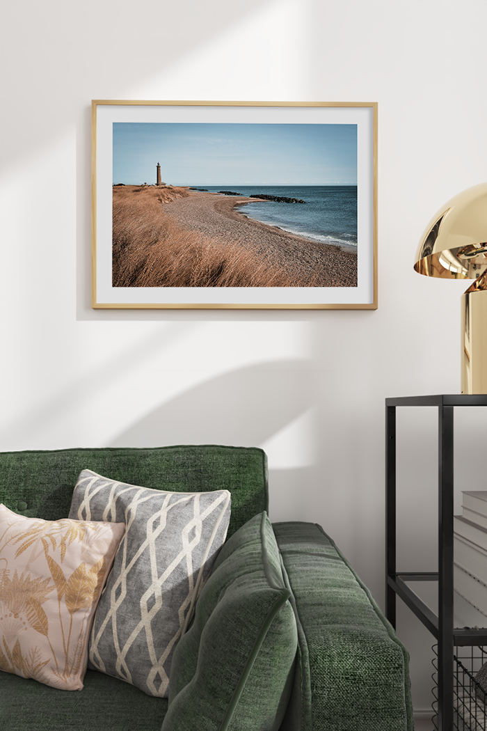 Autumn Seaside Poster