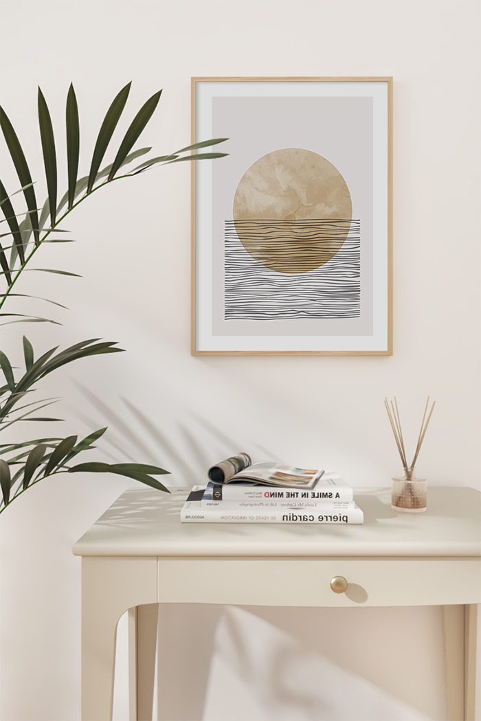 Sunrise Illustration Print