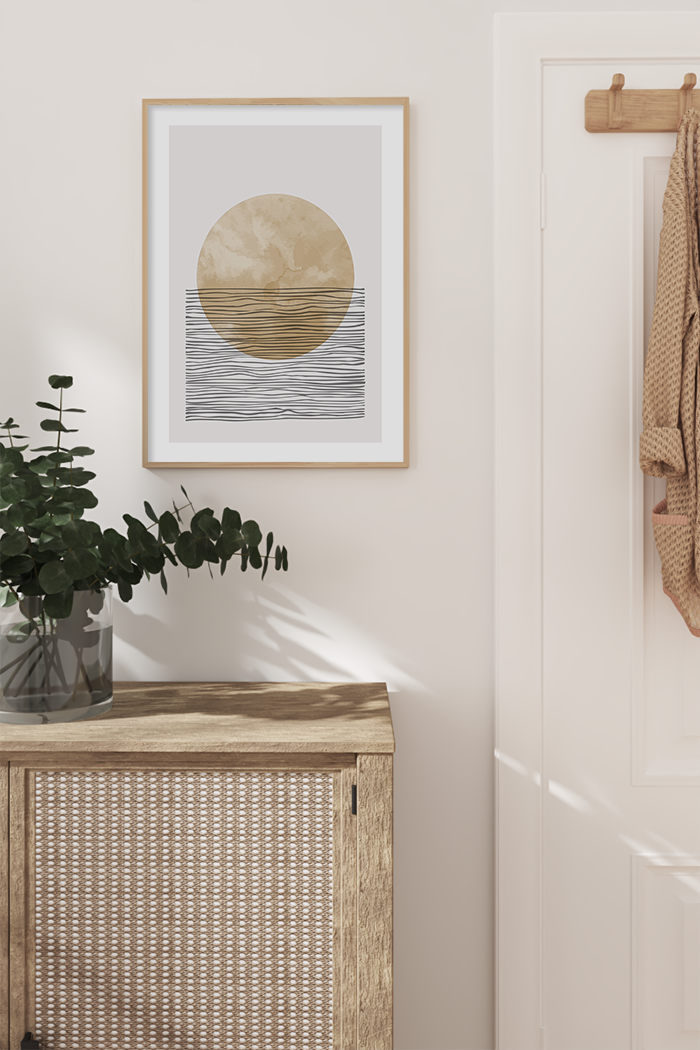 Sunrise Illustration Print