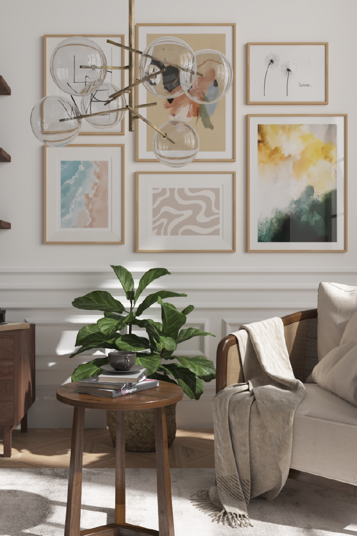 Watercolor Abstract Painting Art