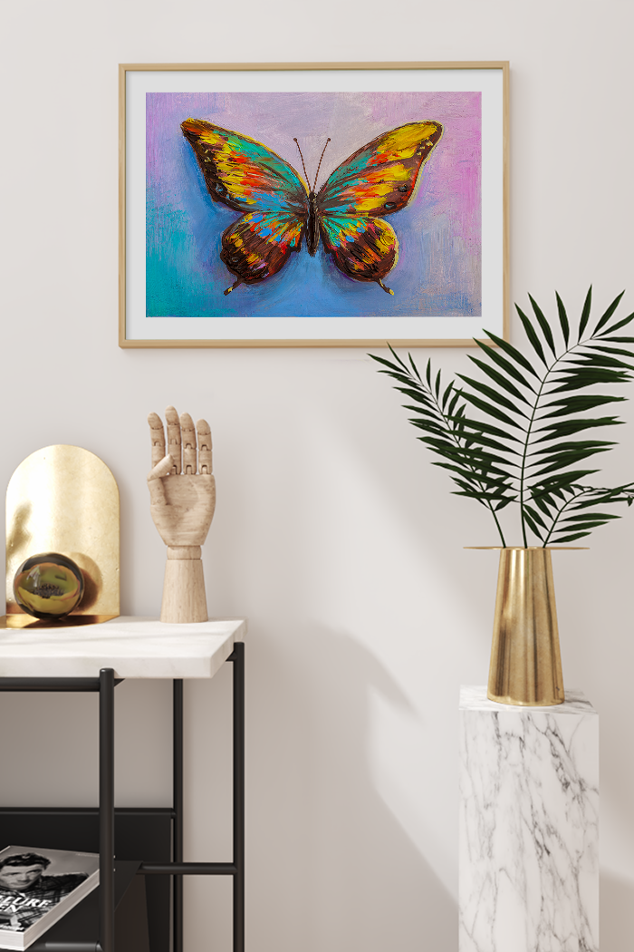 Butterfly Art Poster