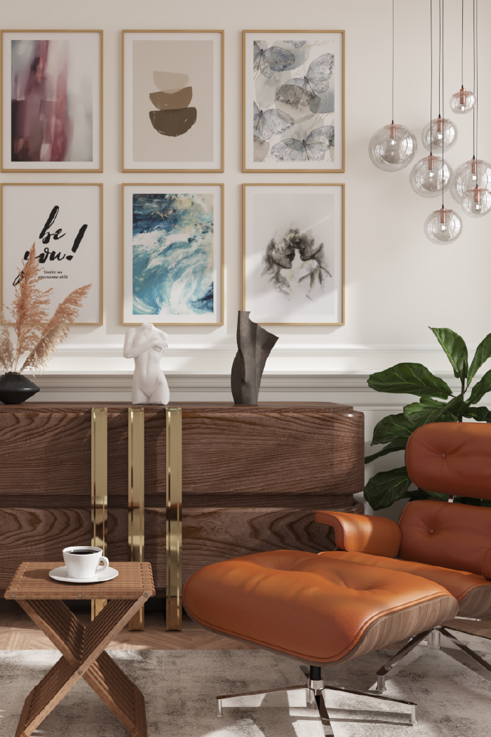 Watercolor Butterflies Poster