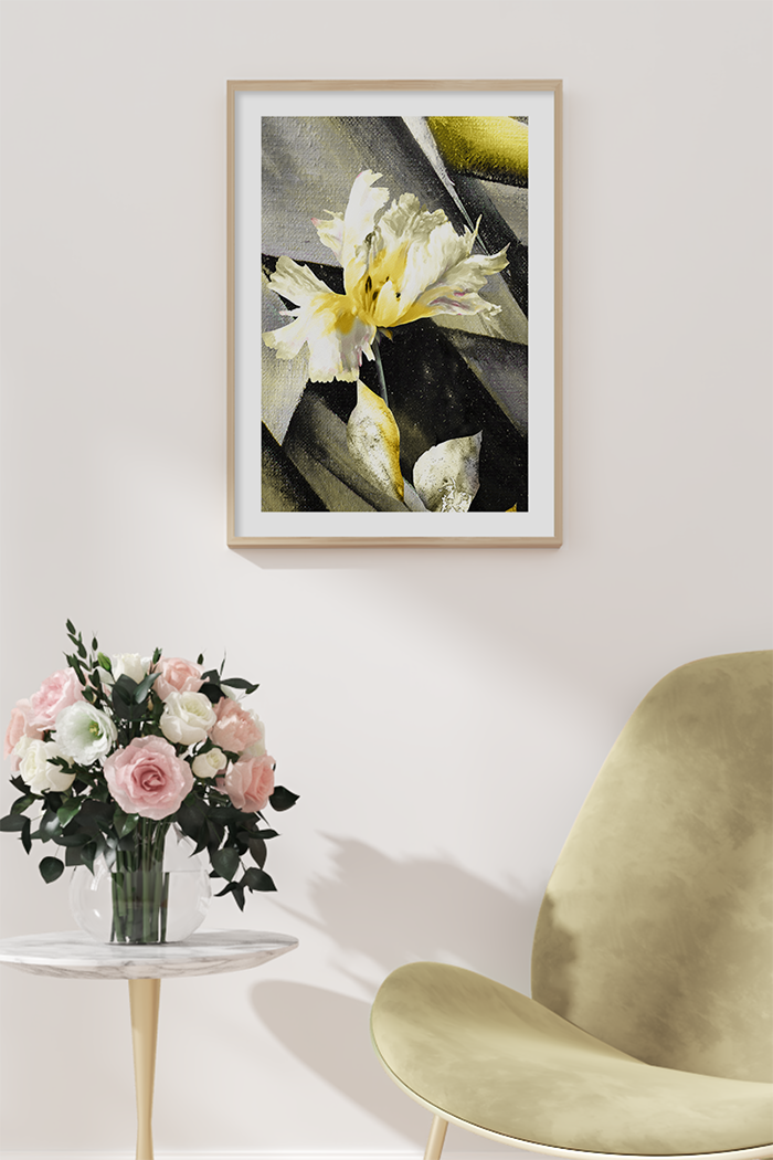 Yellow Flower Poster