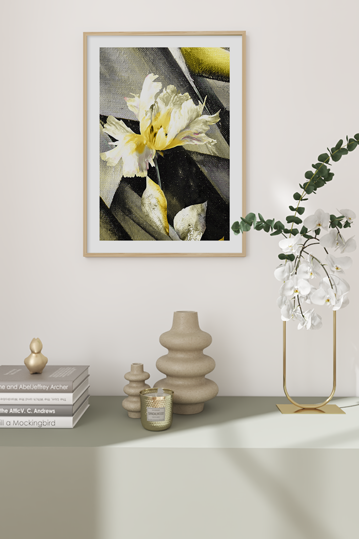 Yellow Flower Poster