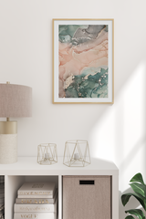 Pastel Marble Poster