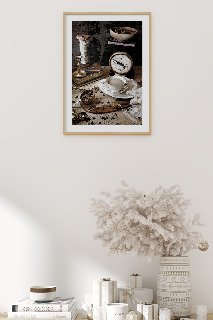 Coffee Utensils Poster