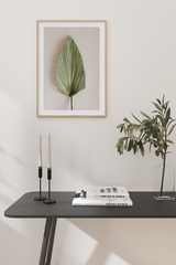 Trimmed Green Leaf Poster