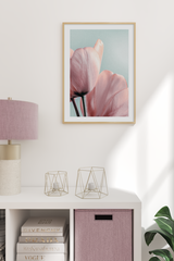 Pink Tulip Poster