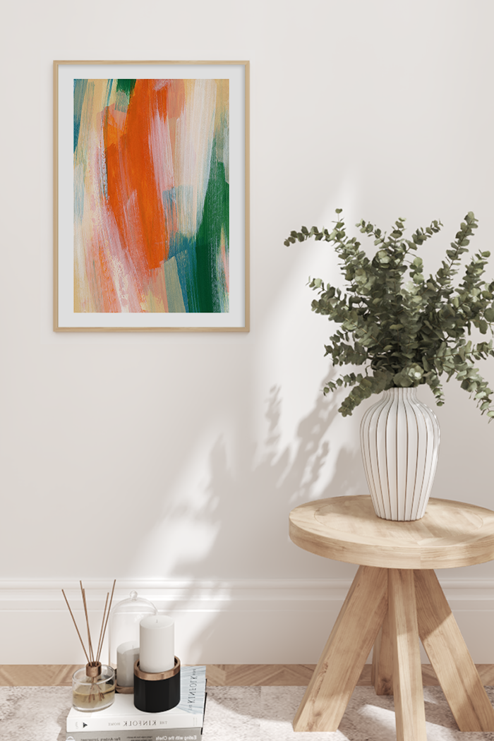 Abstract Spring Poster