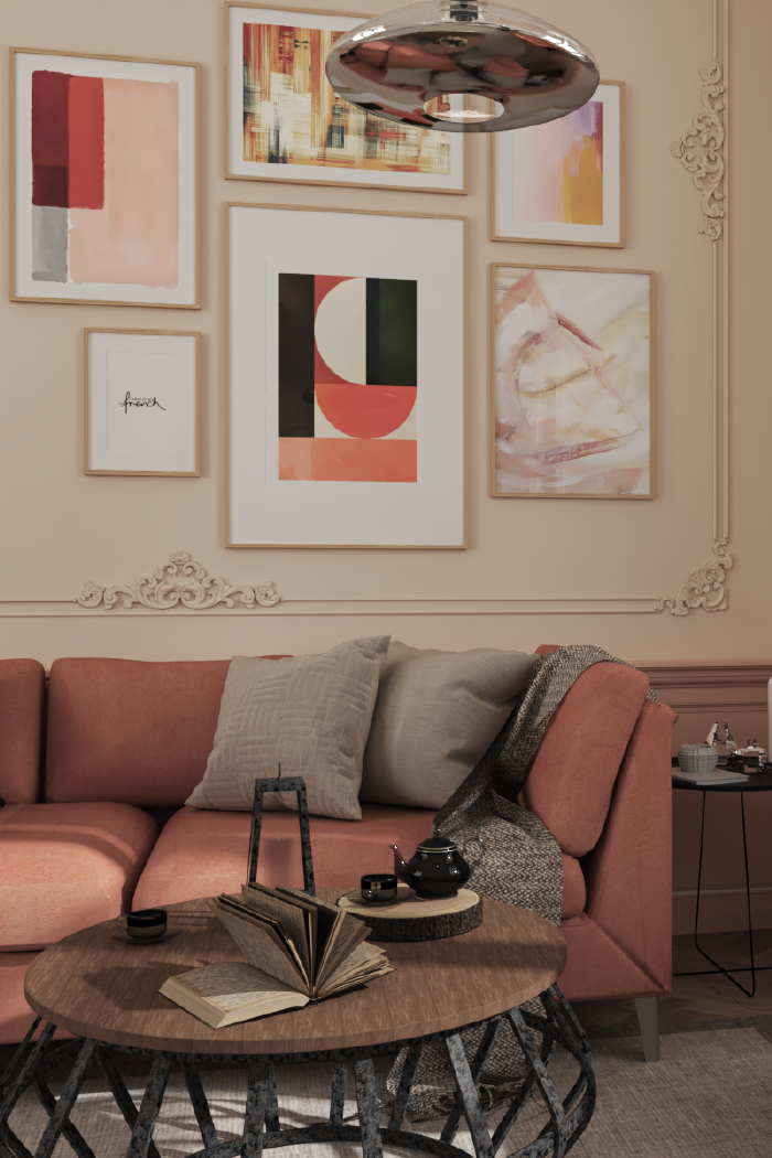 Graphic Shapes Poster