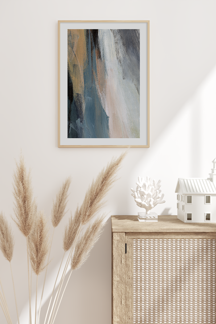 Dark Oil Painting Poster
