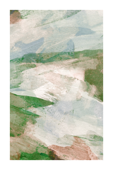 Abstract Spring Hill Poster