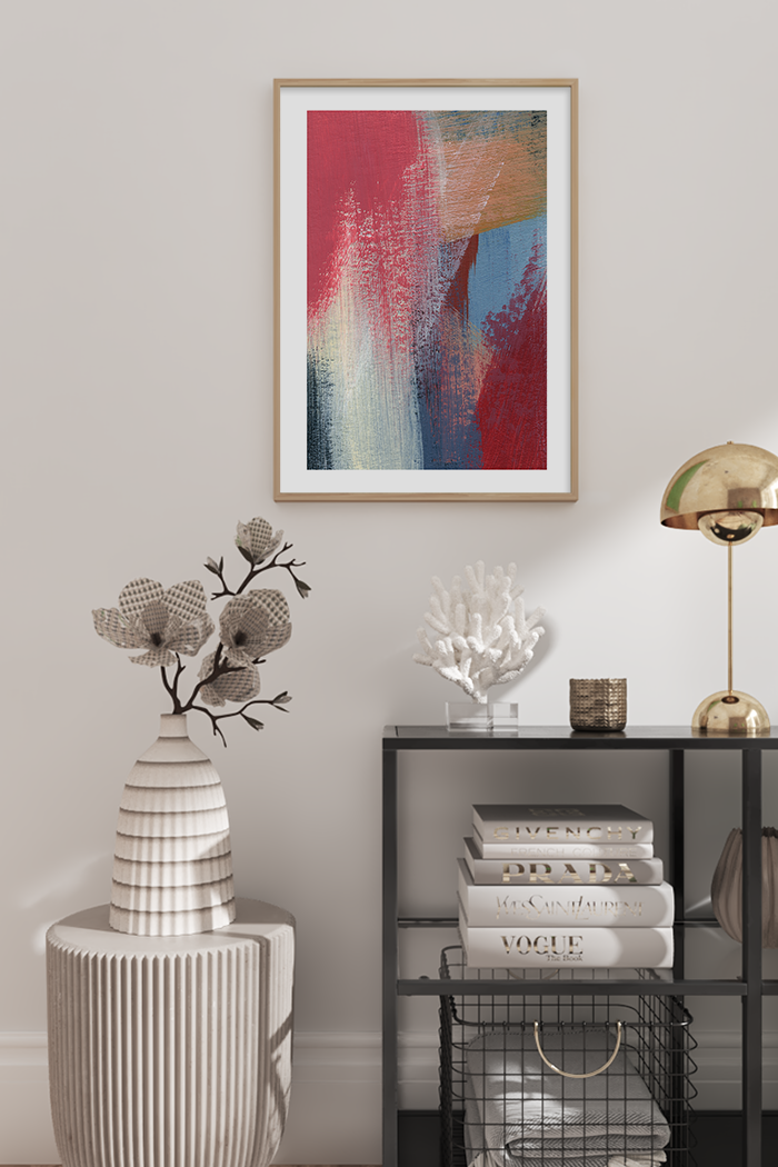 Bright Brush Print