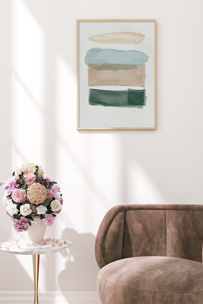 Pastel Brushes Poster No.3