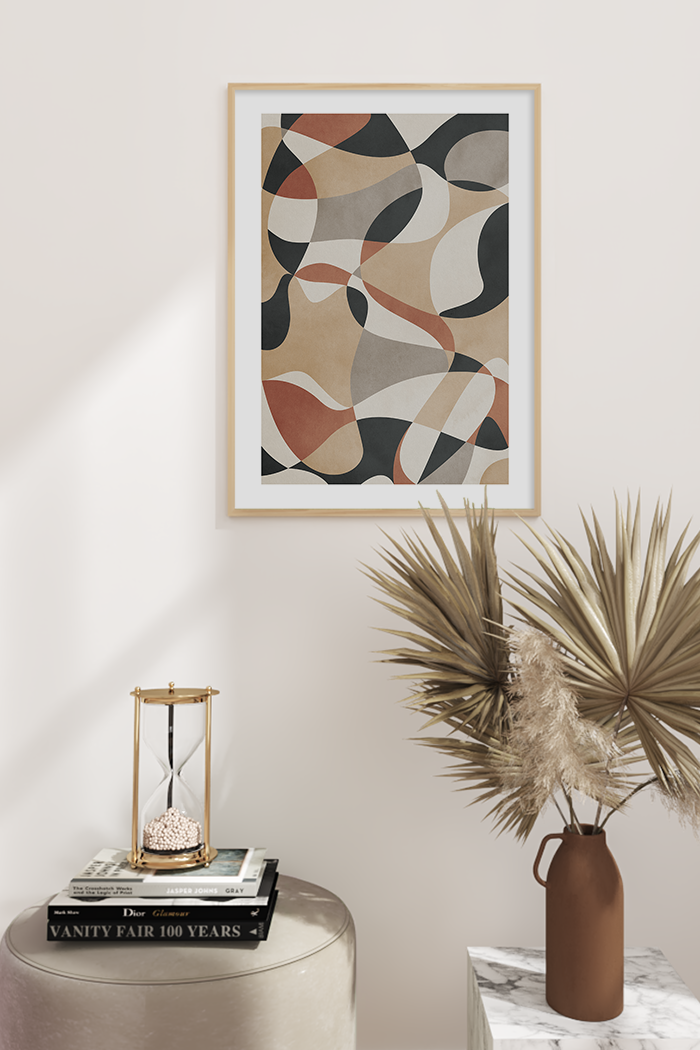 Fluid Patterns Poster