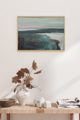Abstract Beach Poster