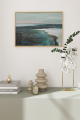 Abstract Beach Poster