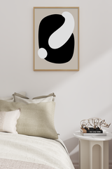 Neutral Soft Shapes Poster No.3