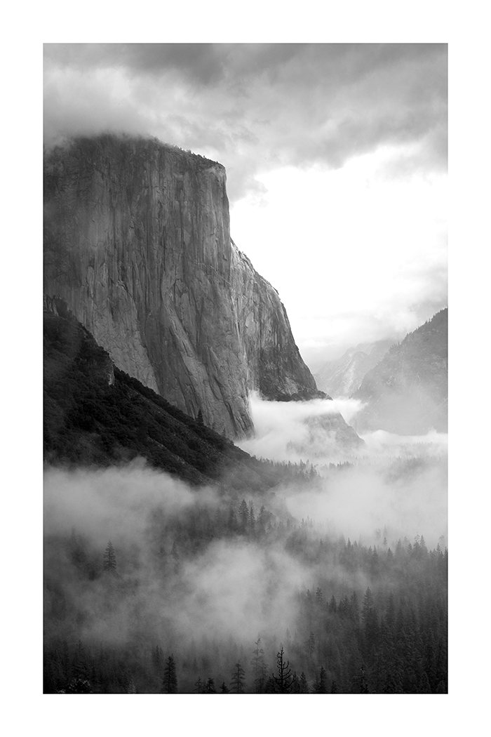 Misty Mountain Poster
